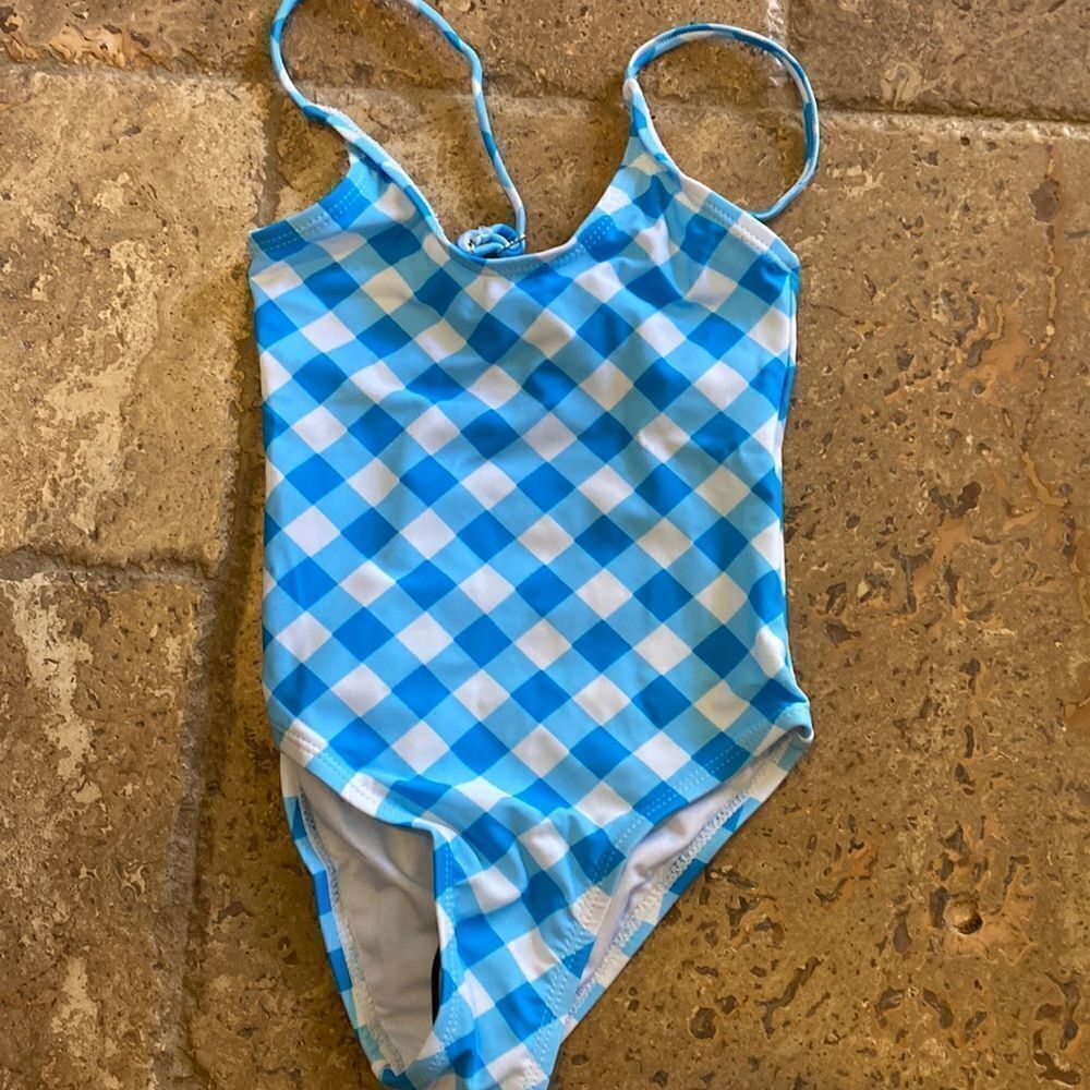 Baby size 2 one piece gingham swimsuit by cupshe